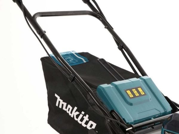 Makita DLM530PT4 53cm snoerloze grasmaaier, 2 x 18V accu's met 4 x 5,0Ah Li-ion accu's en dubbele lader - Afbeelding 8