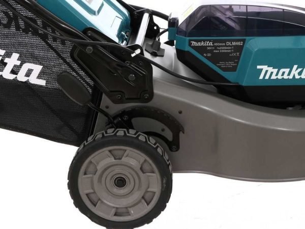Makita DLM530PT4 53cm snoerloze grasmaaier, 2 x 18V accu's met 4 x 5,0Ah Li-ion accu's en dubbele lader - Afbeelding 9