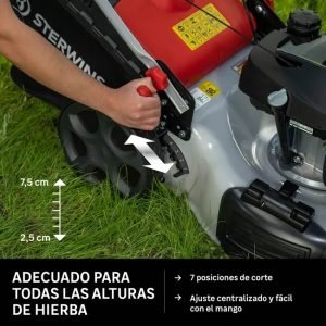 Grasmaaier benzine sterwins plm1-51h170.6 167cc 51 cm breed – Bild 7