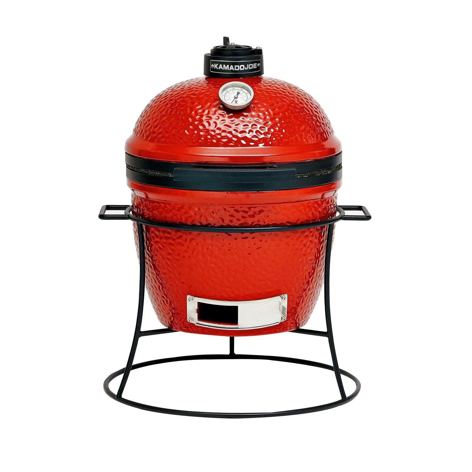 Kamado Joe Jr. 13,5 inch houtskoolbarbecue in Blaze Red