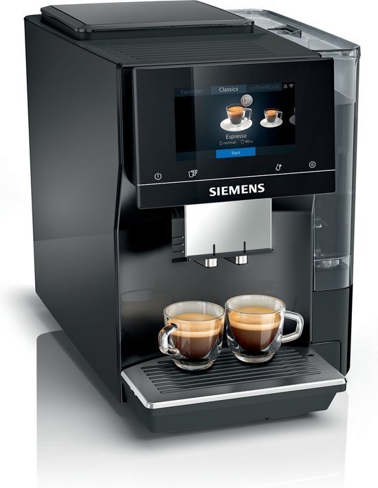 Siemens EQ700 Classic Piano Black TP713R09 volautomatische espressomachine