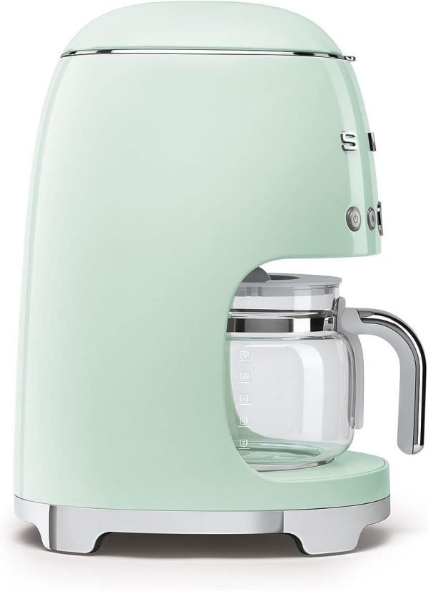 Smeg 50's Retro DCF02PGUK Filterkoffiezetapparaat met timer - Pastelgroen - Image 4