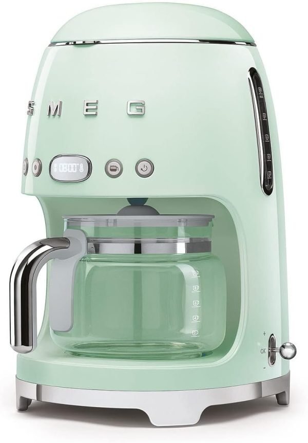 Smeg 50's Retro DCF02PGUK Filterkoffiezetapparaat met timer - Pastelgroen - Image 5