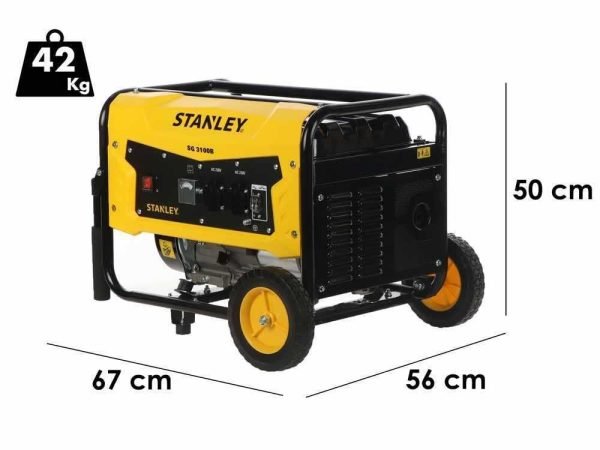 Stanley SIG 3100B Benzine stroomgenerator – Bild 2