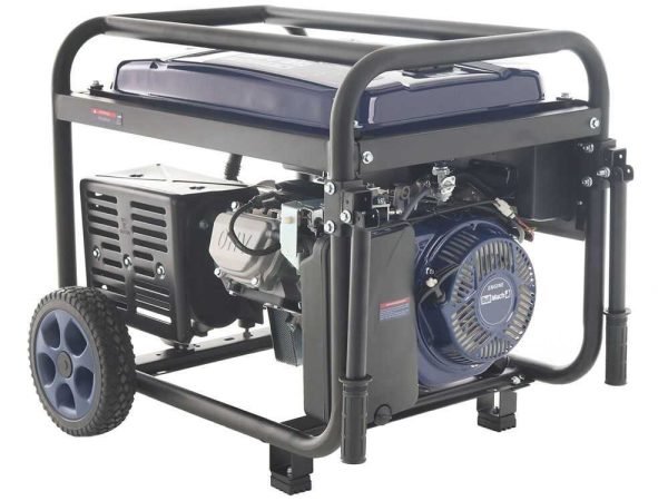 BullMach AMBRA 9500 E-3 Benzinegenerator met wielen en AVR 7,5 kW – Bild 5