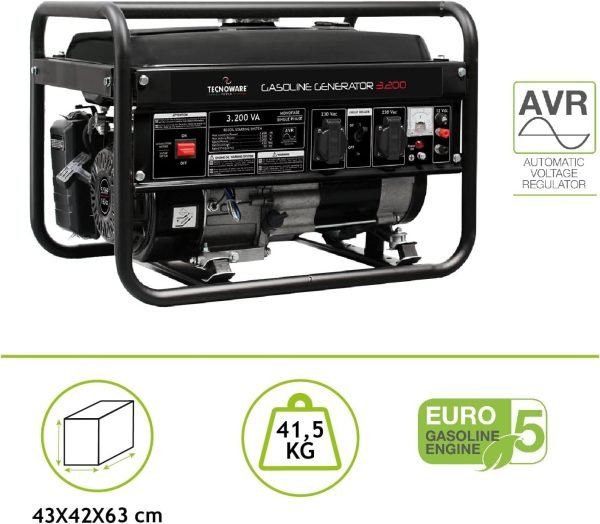 Elektrische generator 3200VA Tecnoware – Image 3