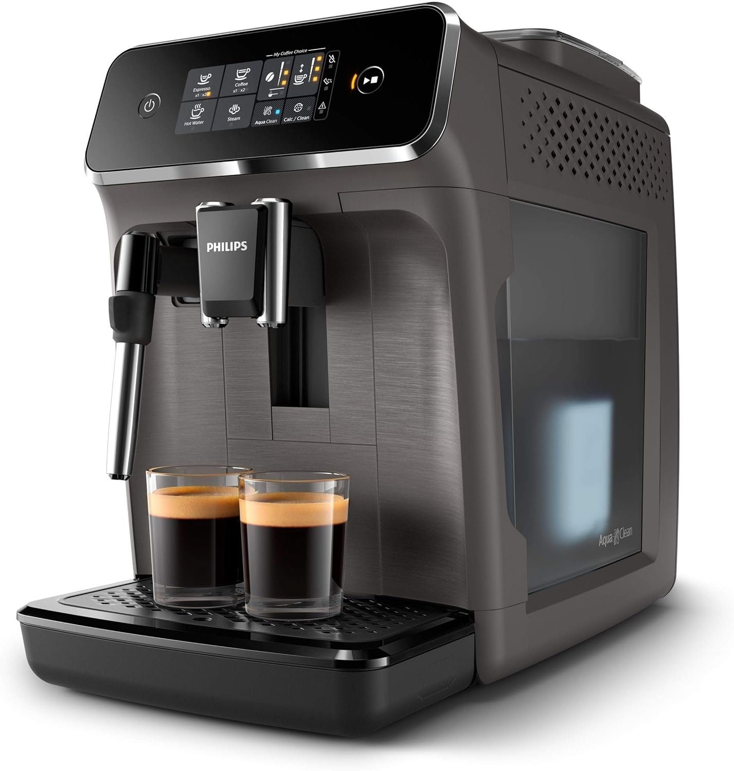 Philips EP2224/10 Automatische koffiemachine met geïntegreerde molen, 15 bar, touchscreen, antraciet