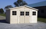 Timbela M330 Houten tuinschuurtje 15,84 m2 – Bild 5