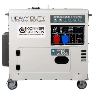 Könner & Söhnen Dieselgenerator KS 9200HDES-1/3 ATSR Maximaal Vermogen 6,5–7,5 kW