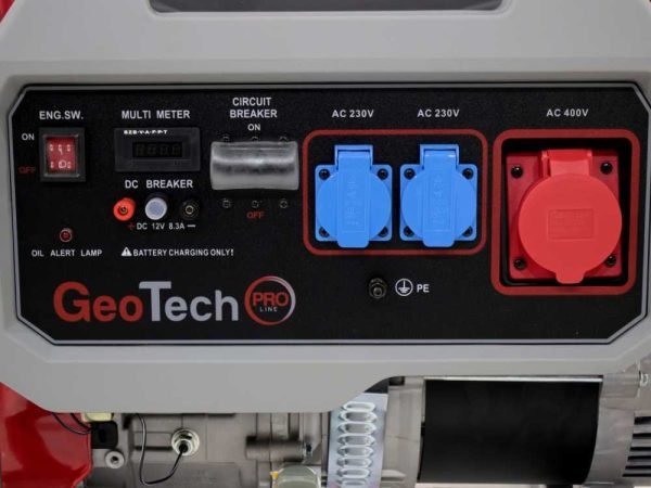GeoTech Pro GGP 8000-3 Stroomgenerator op wielen met AVR 6,5 kW – Bild 6