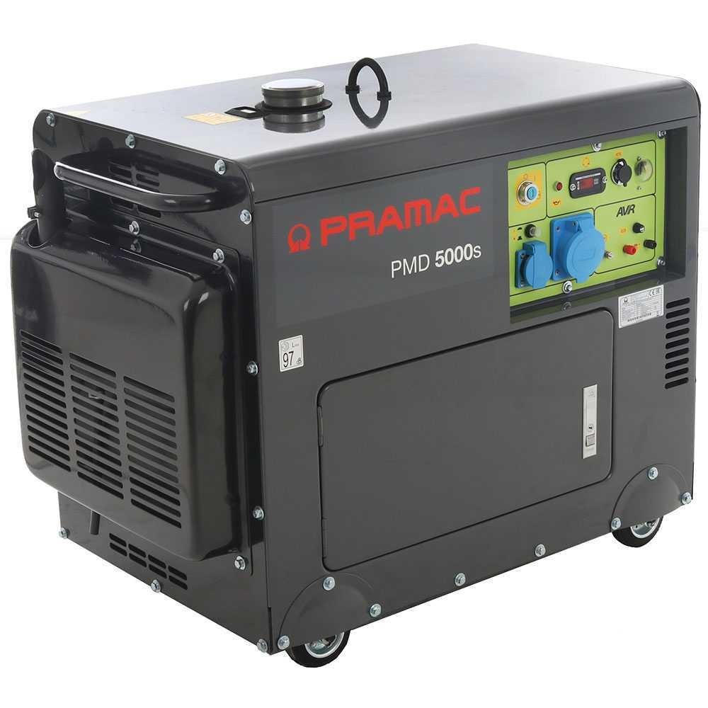 Pramac dieselgenerator PMD 5000s enkelfase aanbieding pr452sxay00